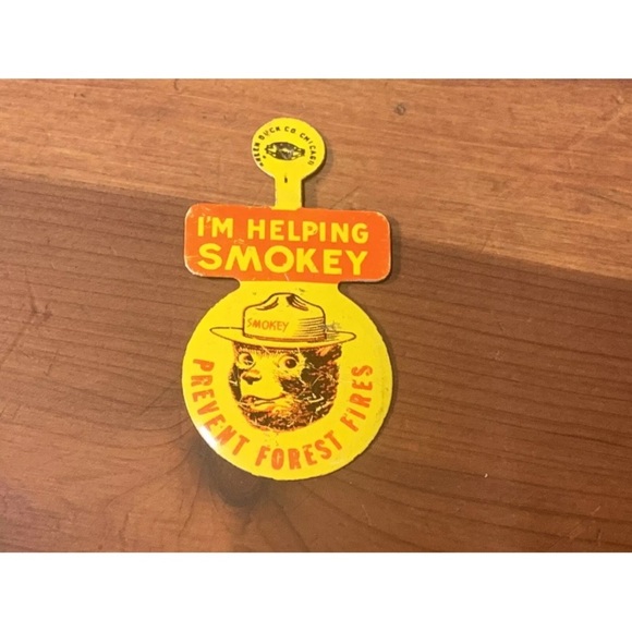 Vintage Collectible Pins & 4H, Smoky the Bear, NYS 5M 1939 Dog Tag, Little Leage - Picture 12 of 14